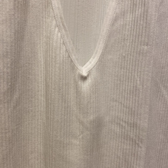 NWT Forever 21 White Ribbed Seamless Halter Bodysuit - Picture 3 of 9